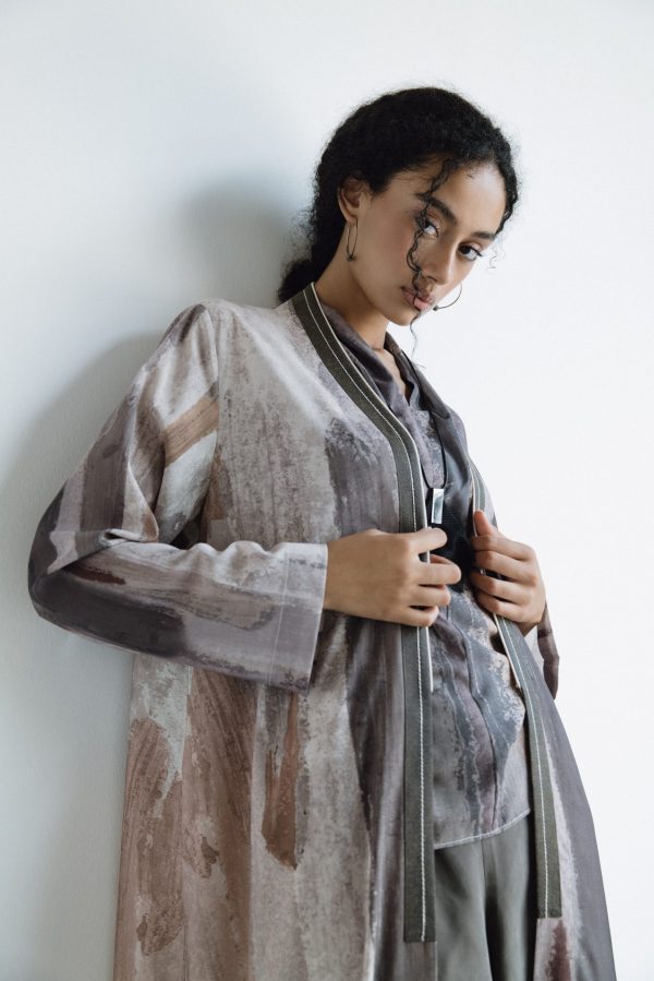 light crepe print