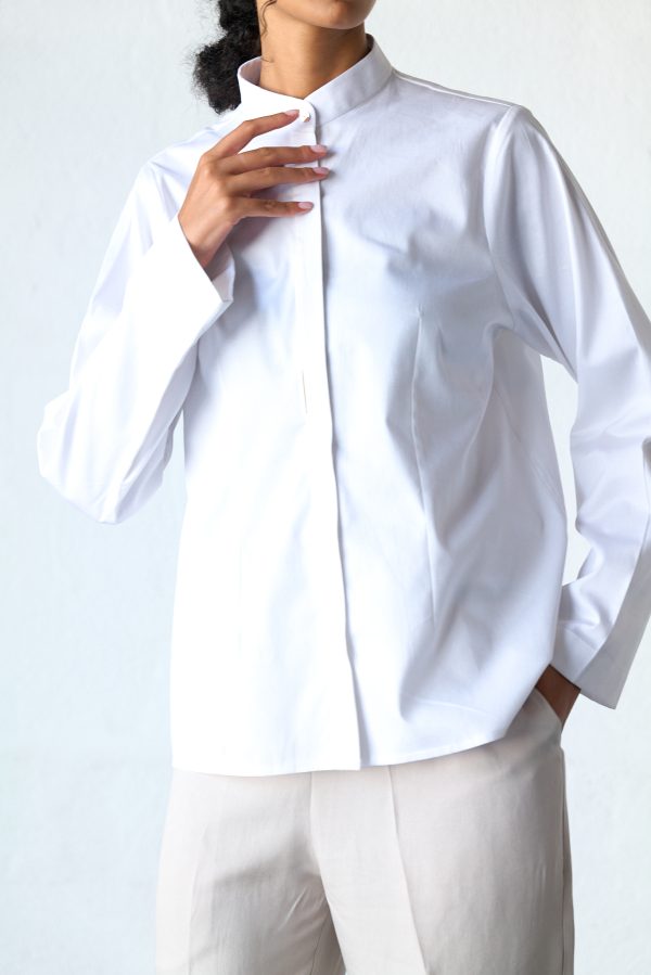 White cotton shirt