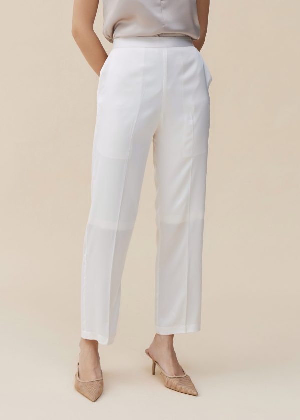 Light crepe Trouser