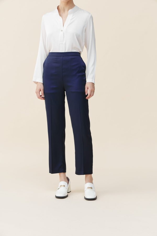 Light crepe Blue