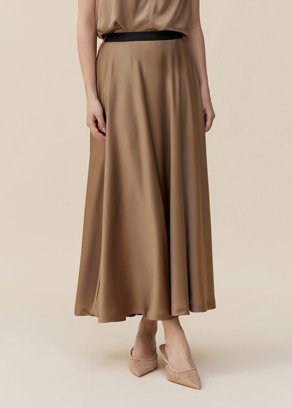 Brown skirt