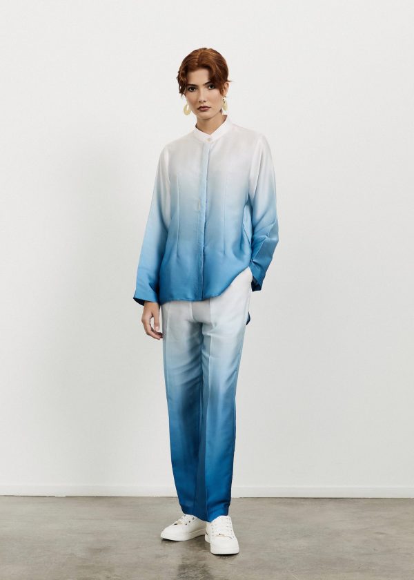 Blue  trouser